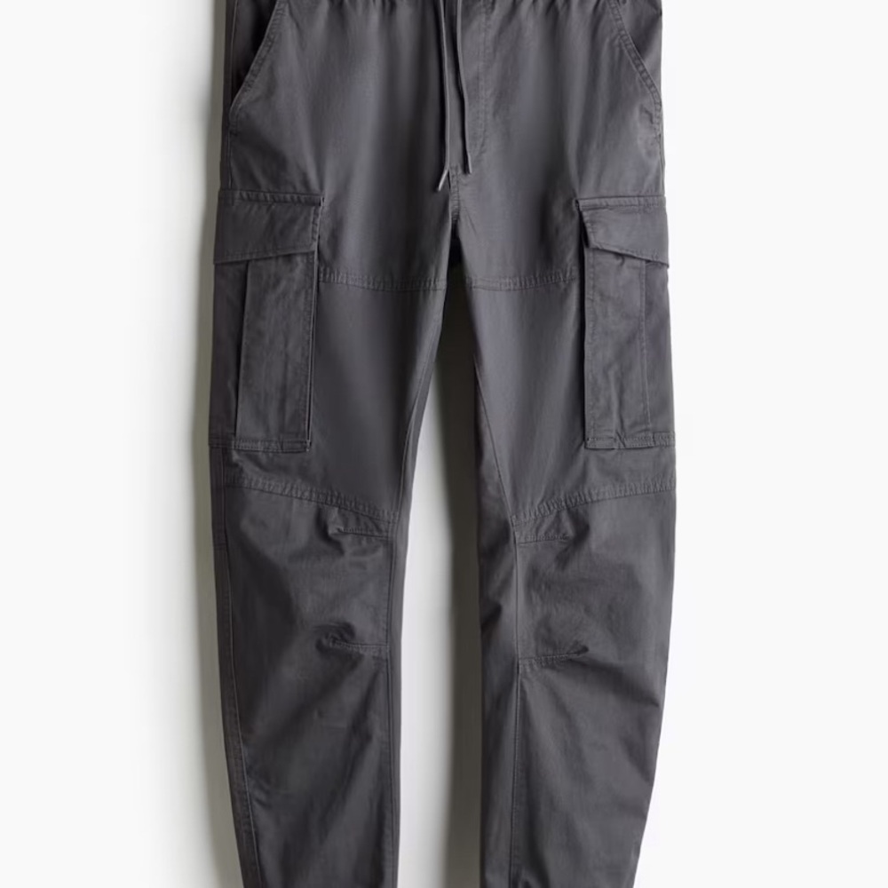 Men's H&M Gray Cargo Pants